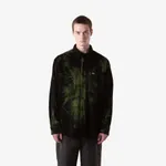 Рубашка Меч Corduroy Black Moss темно-зеленая