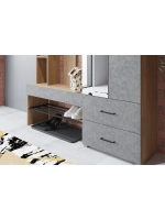 Прихожая Домино (золотой крафт)