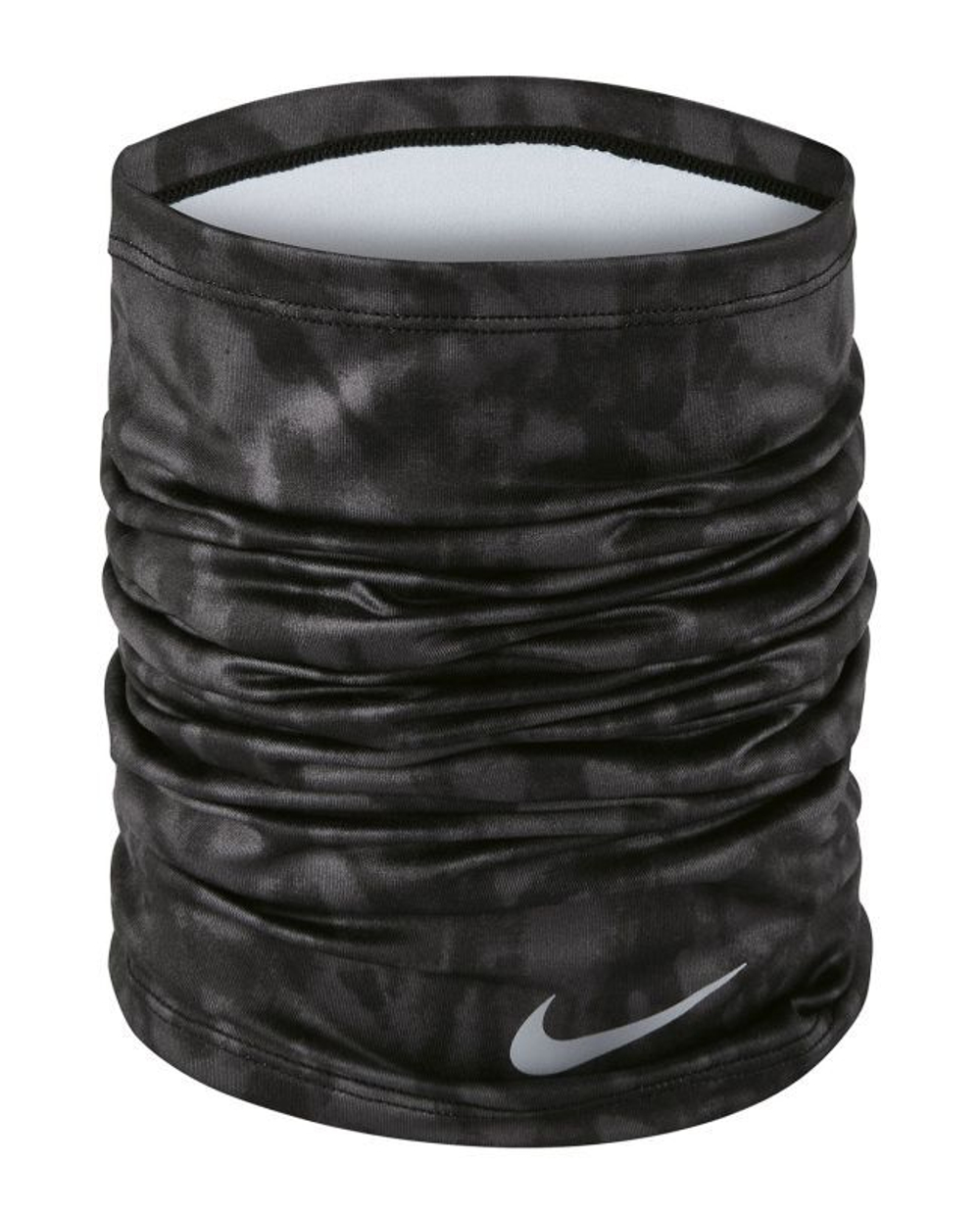 Теннисная бандана Nike Dri-Fit Neck Wrap - black/grey/silver