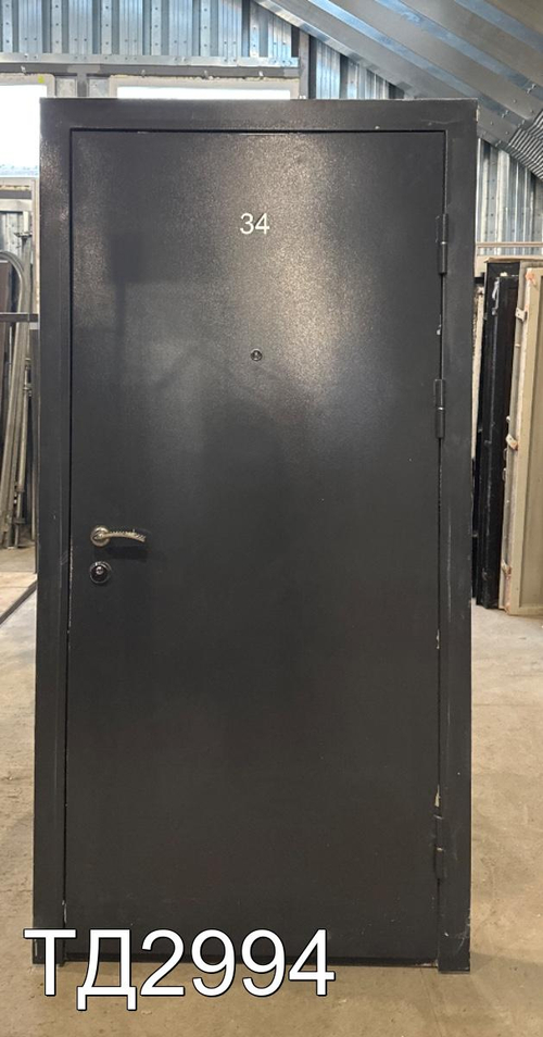 Дверь Металлическая Б/У 2080(в) x 970(ш)