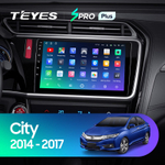 Teyes SPRO Plus 10,2" для Honda City, Grace 1  2014-2017