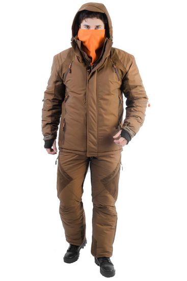 Костюм "Триал"-40 кур+бр (Твил/Замша, корич)