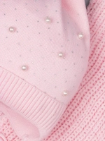 Шапка для девочки осенняя и снуд ушками