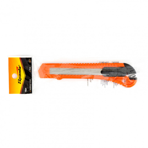 78974 Нож строительный, 18 мм, выдвижное лезвие Sparta