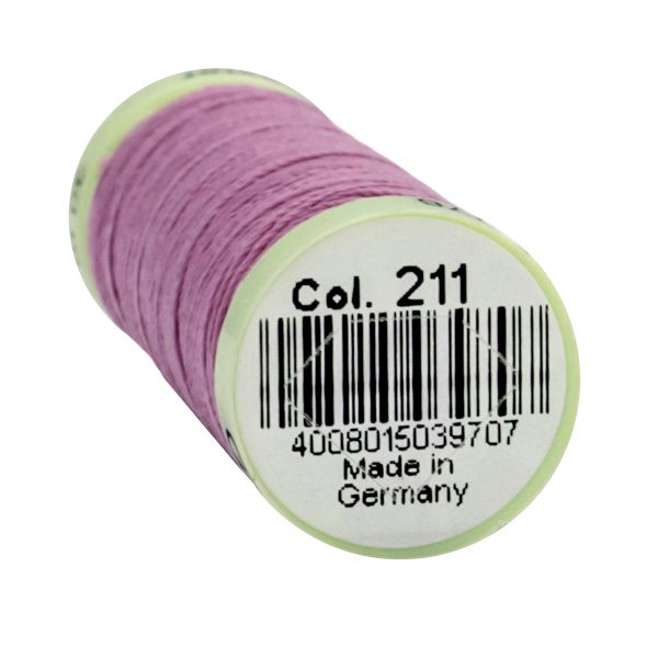 Нитки отделочные Gutermann Top Stitch 30 (30 метров), 5 кат. | 211 св.лиловый