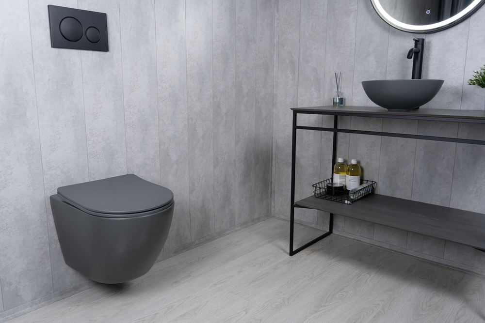 Раковина Gid 9081gnm 53404 накладная серая матовая 36x36x14