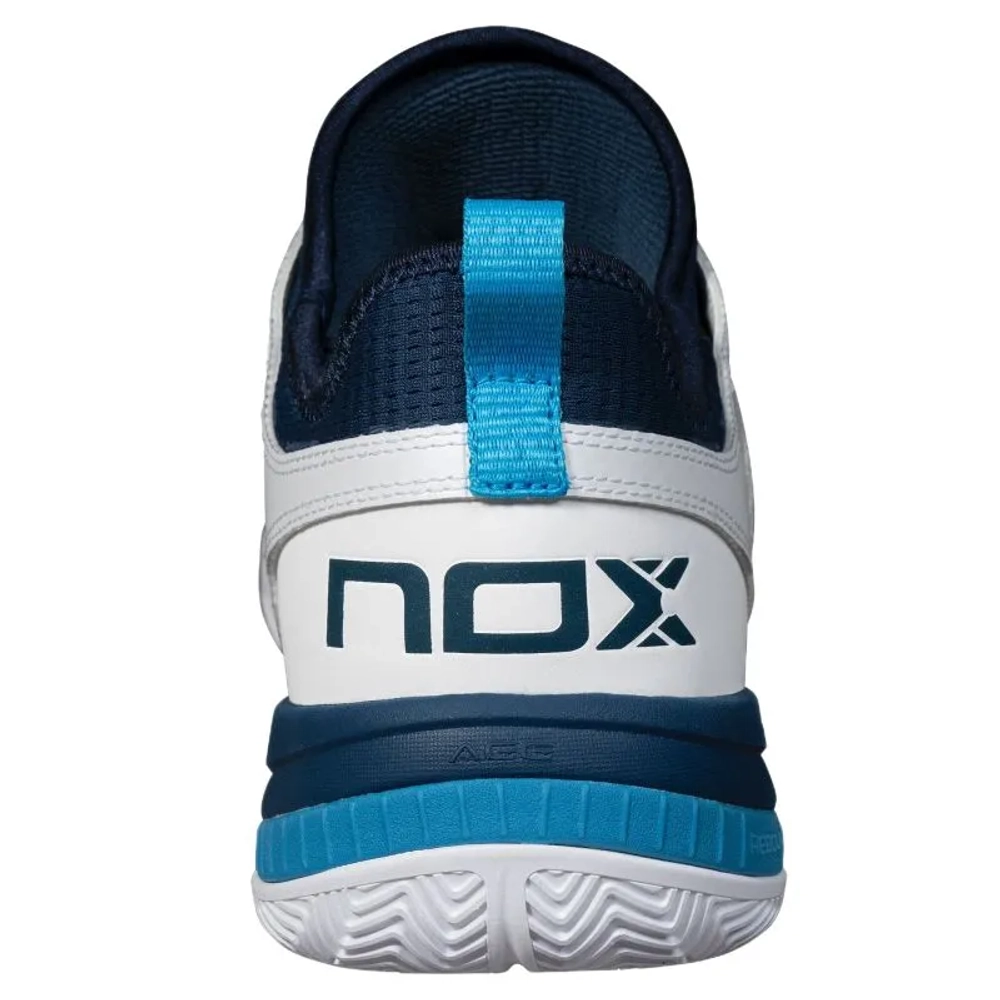 Женские кросовки для Padel NOX Nerbo - white/dusk blue