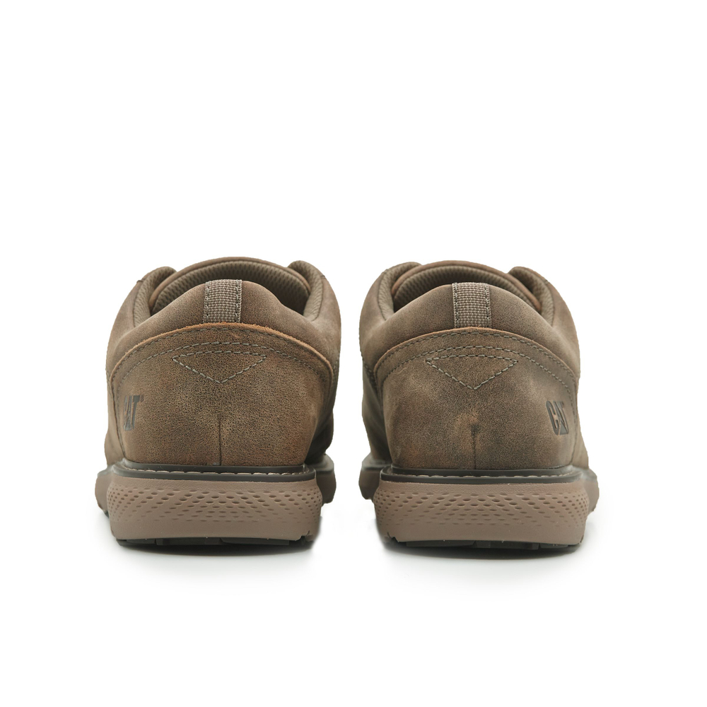 CAT Leather Shoes Breathable Sports Leather Men"s Low Top Comfortable Slip Resistant And Abrasion Resistant Men"s