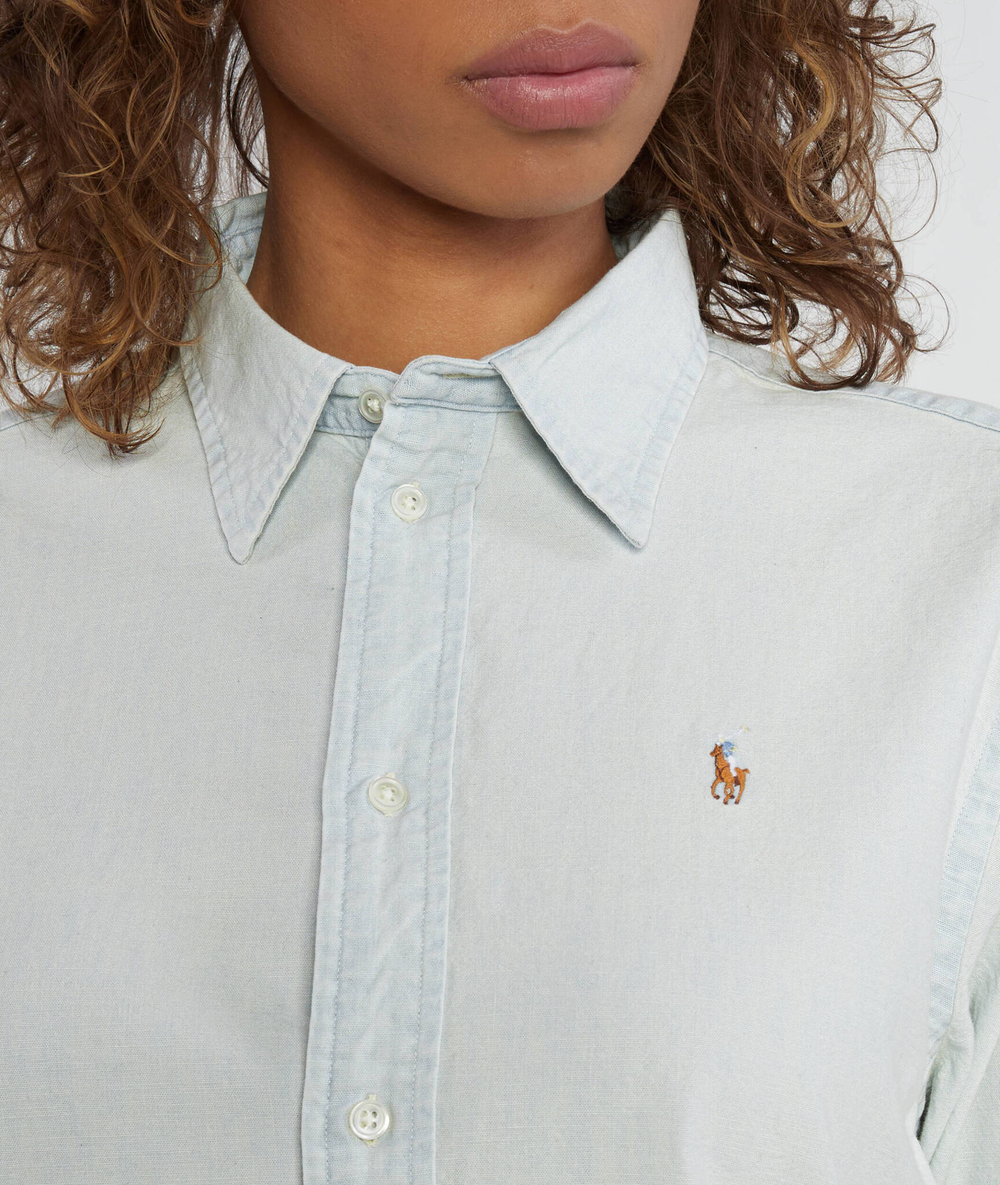 Джинсовая рубашка POLO RALPH LAUREN - голубой(211891420)