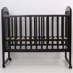 Кроватка детская Топотушки Сильвия 2 качалка, Венге