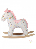 Качалка мягкая Тутси "Зефирка" (розовый/принт "горох), 712-2021