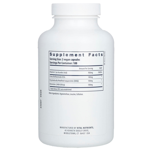 Vital Nutrients, Aller-C, 200 веганских капсул