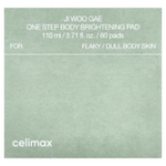 Celimax, Ji Woo Gae, One Step, осветляющие диски для тела, 60 шт., 110 мл (3,71 жидк. унции)