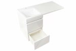 Тумба с раковиной Style Line Даллас 110 подвесная
