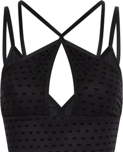 ТОП теннисный Calvin Klein Low Support Sports Bra - black