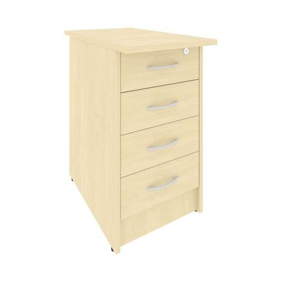 Riva Тумба приставная с фолдингом (4 ящика, с замком) А.ТП-4.2F-S  412*720*750