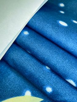 Простынь на резинке полисатин Simple House "Capella" 90x200 см