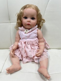 Уценка. Кукла Реборн виниловая 55см в пакете (FA-556)