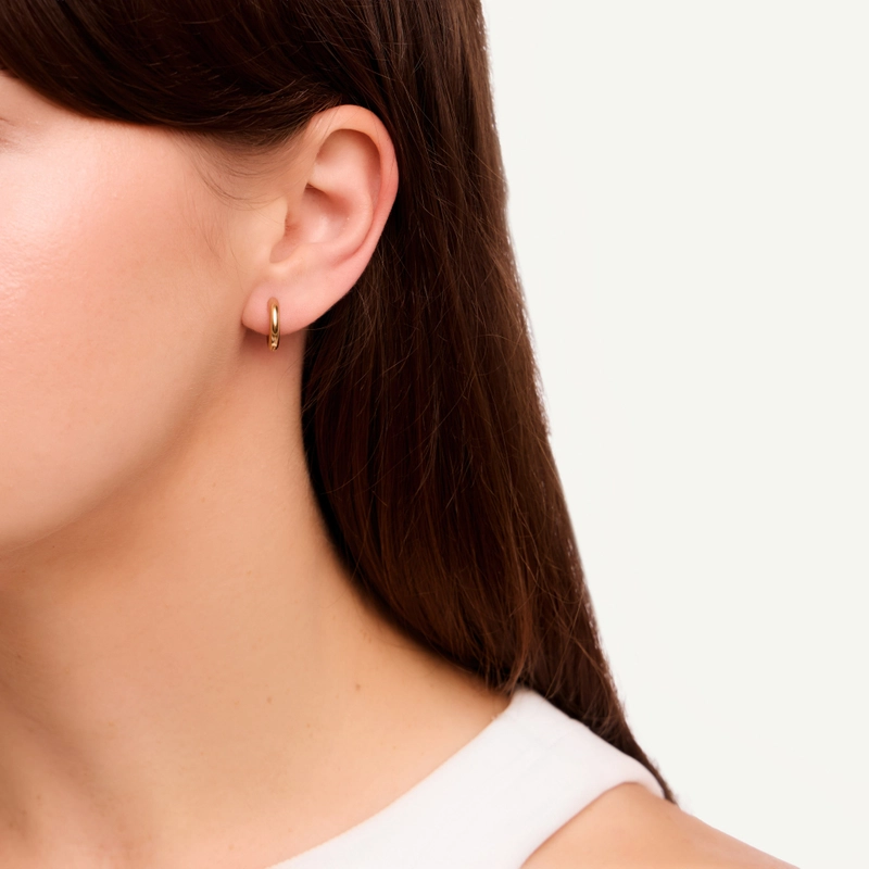 Серьги Золотое Конго – 8 мм