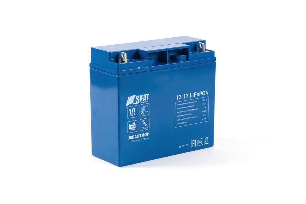 Skat i-Battery 12-17 LiFePO4 аккумулятор Бастион