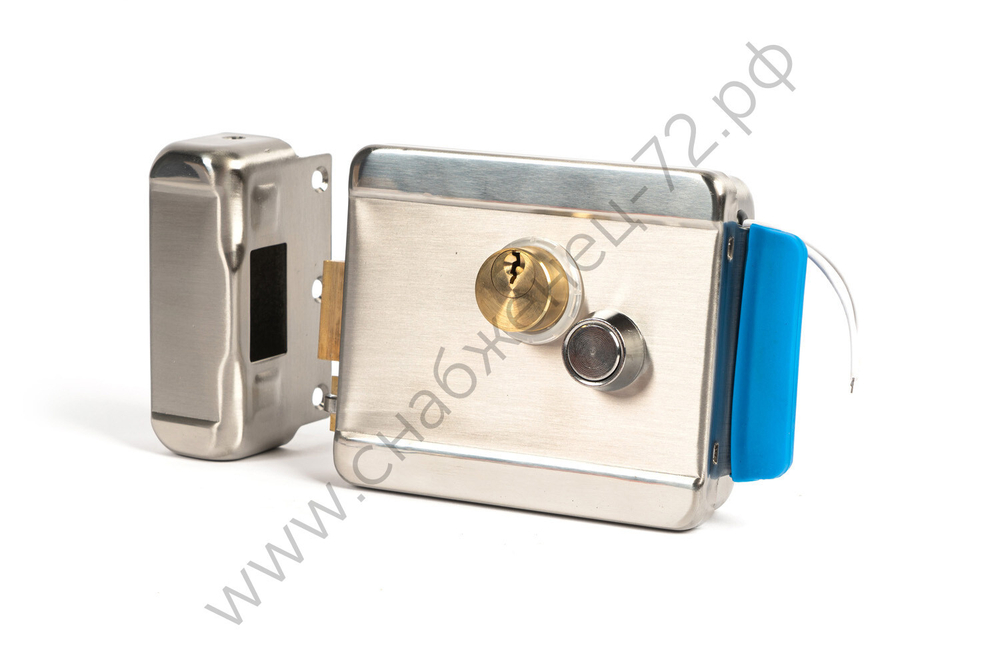 SPRUT Lock-03ER,  замок электромехан., 12В 3А, нержавеющая сталь, лев-прав