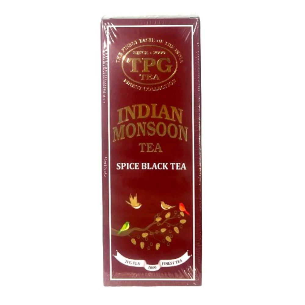 Чай черный Bharat Bazaar TPG Индийский муссон 100 г, 2 шт