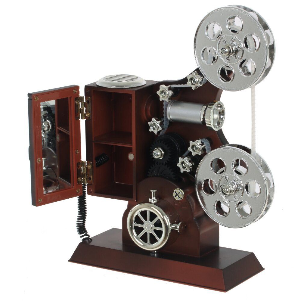 GAEM Изделие декоративное "Кинопроектор" (музык.), L17 W7,5 H21 см