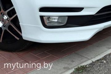 Клыки на передний бампер для Kia Rio III рестайлинг