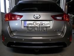 Фаркоп оцинкованный Galia T062A для Toyota Auris универсал 2013-(паспорт и сертификат в комплекте)(без электрики)
