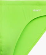 Плавки мужские спорт Atlantic, 1 шт. в уп., полиамид, неоновый лайм, KMT-340 Sexy