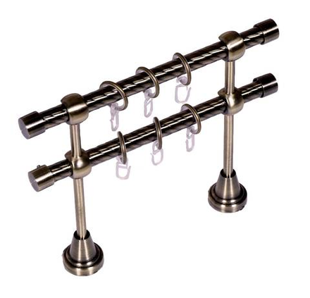 Карниз Кованый Золото Антик 1.6м (витая труба D16)