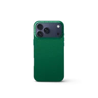 Чехол для iPhone 17 - Зернистая кожа - зелёный