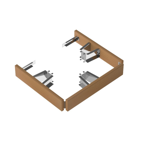 SAWO Защитное ограждение пристенное для печи CUBOS, кедр, артикул CUB-GUARD-W3-WL-D