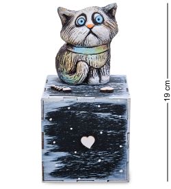 KK-610 Копилка «Кот» шамот