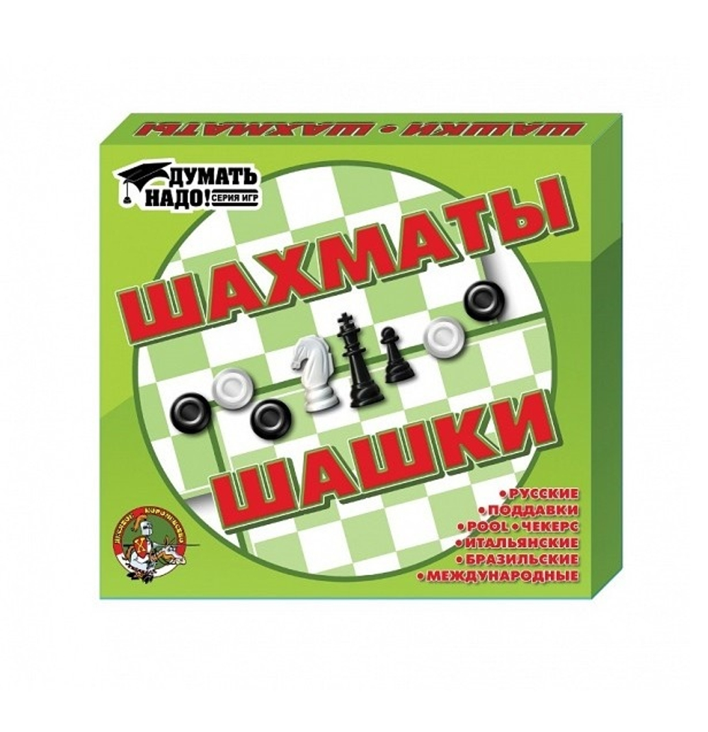 Игра настольная Шашки Шахматы 01450 120-029