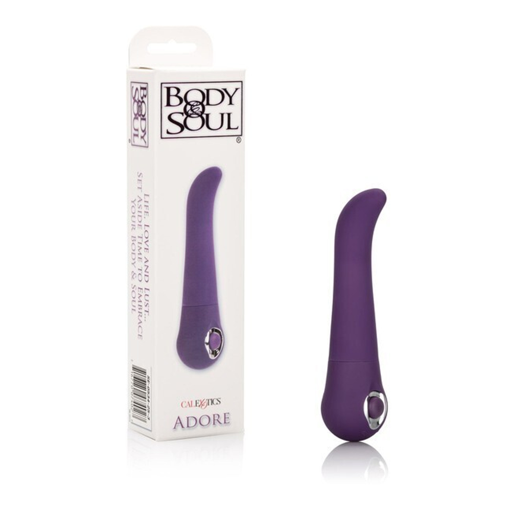 Вибратор для точки G Body & Soul Adore (Цвет: фиолетовый)