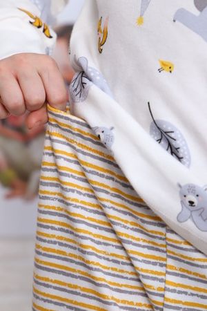 Детская пижама с брюками Зверята