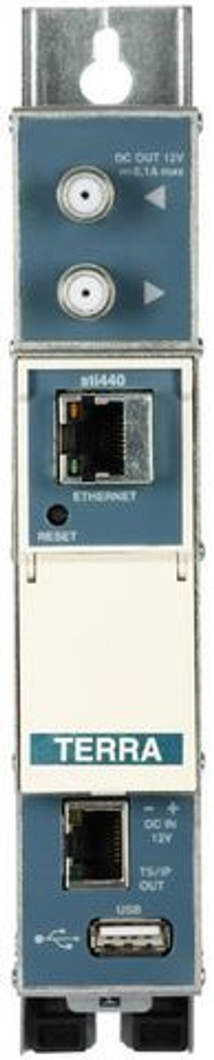 IP стример STI 440 TERRA, 4xDVB-T/T2/C to IP, CI, 24 IP потока