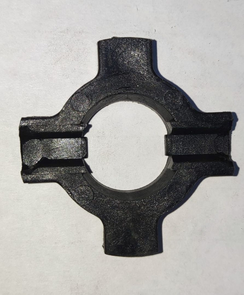 Втулка якоря генератора (коллектор щеток) ВАЗ 2110 крест пластик