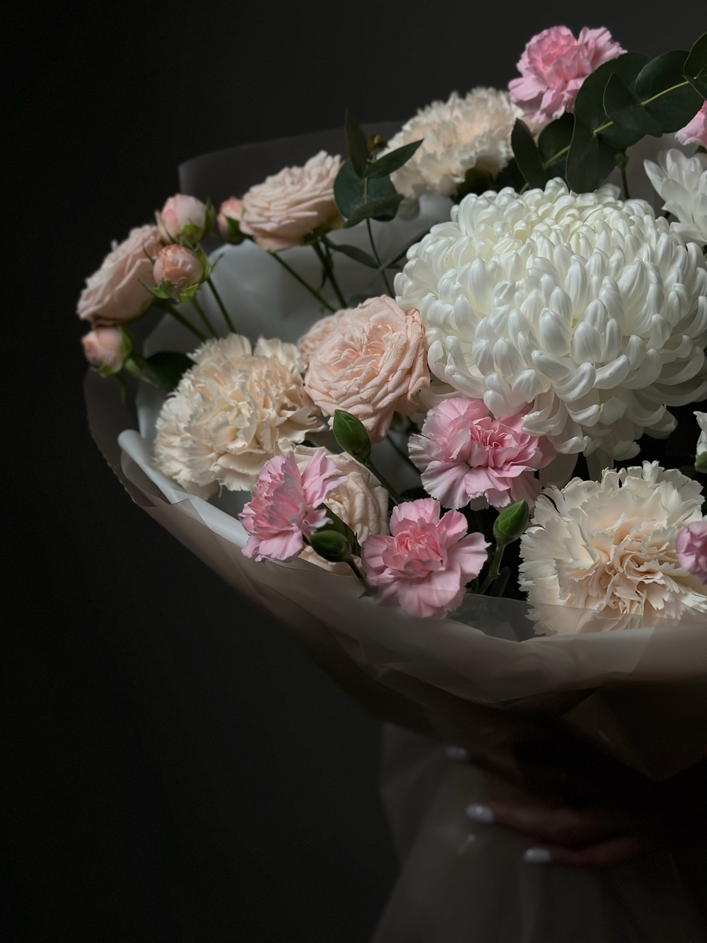 Сборный букет «Нежный парад»