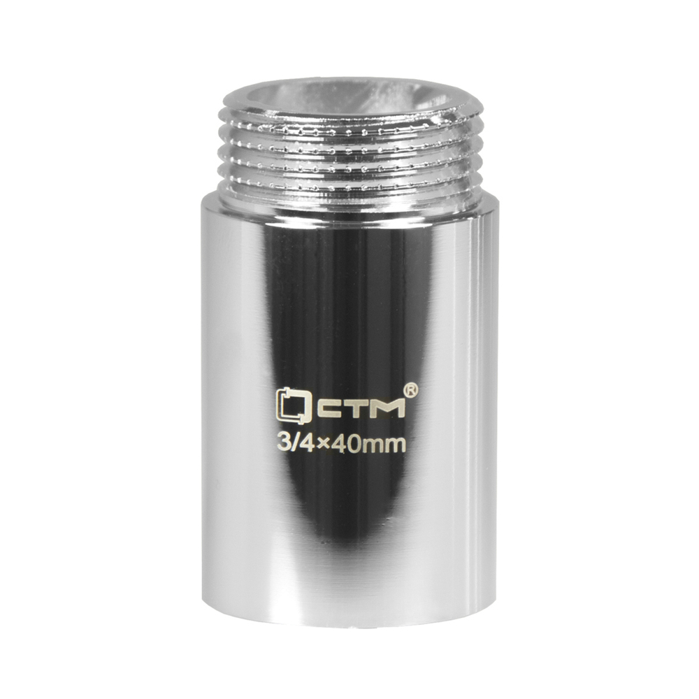 Удлинитель СТМ 3/4", внутренняя/наружная резьба, 40 мм