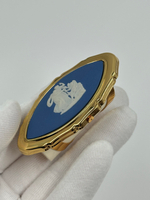 Футляр для помады синий Wedgwood by Stratton