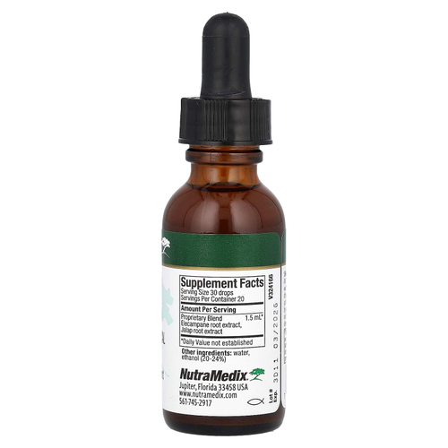 NutraMedix, энула, поддержка иммунитета и микробов, 30 мл (1 жидк. унция)