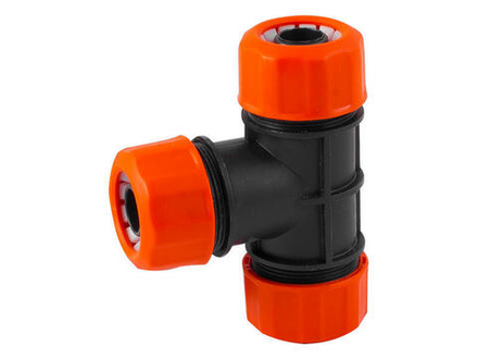 Тройник цанговый Жук 1/2-3/4-3/4  Цикл