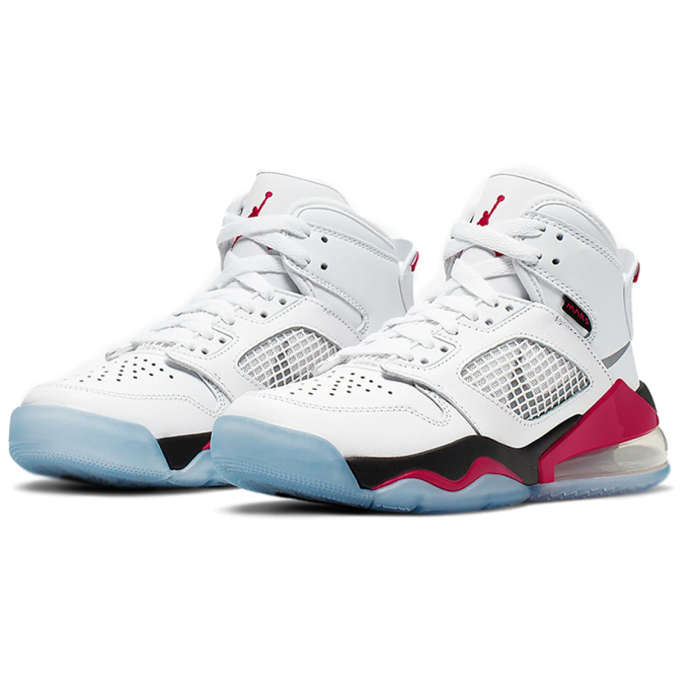 Кроссовки Air Jordan Mars 270 GS White Fire Red