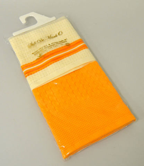 Набор вафельных салфеток 45x70 Sofi De MarkO Napoli оранжевый