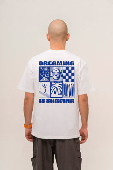 Футболка KUL'TURA "SURFING" Белый