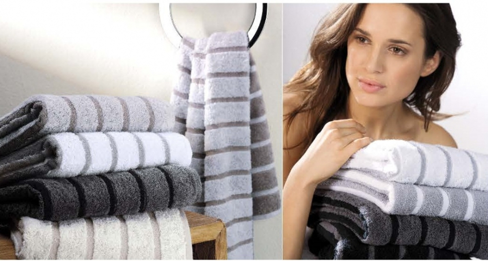 Махровое полотенце Tonic 412 графит от Cawo Германия