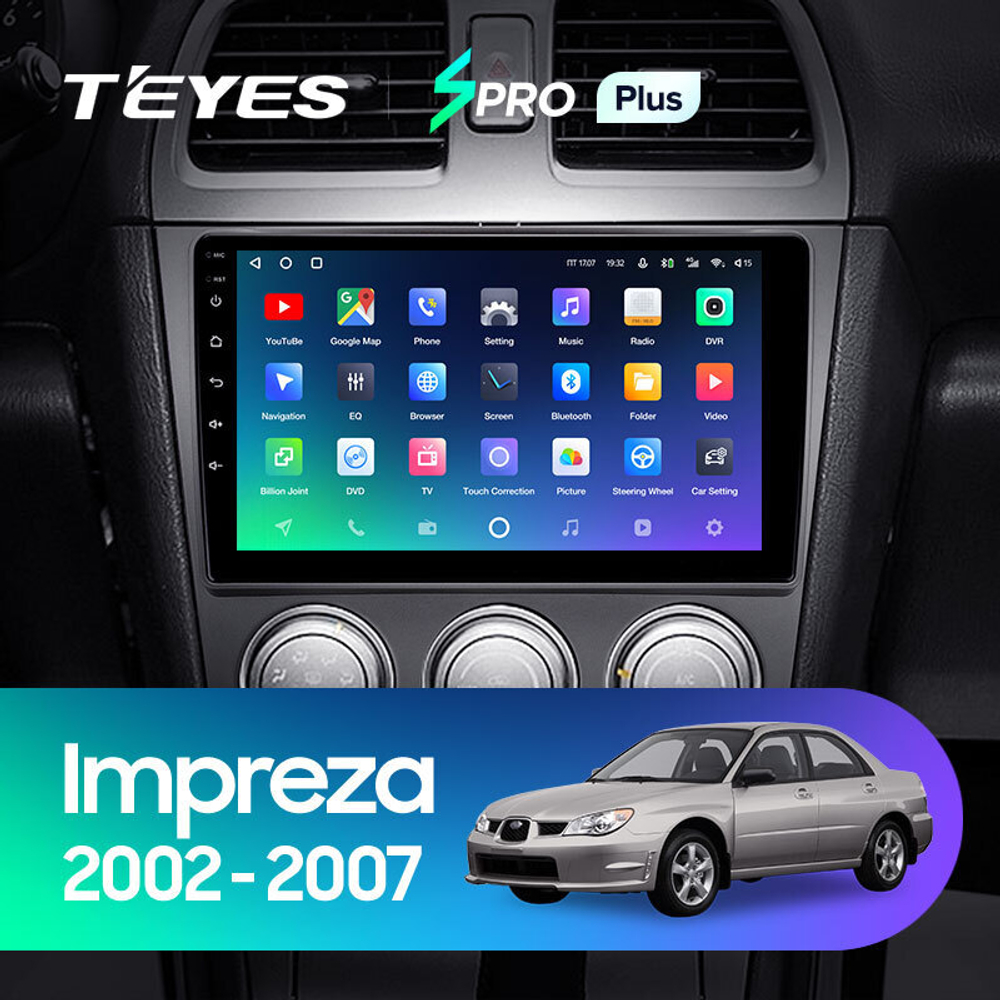 Teyes SPRO Plus 9" для Subaru Impreza 2002-2007