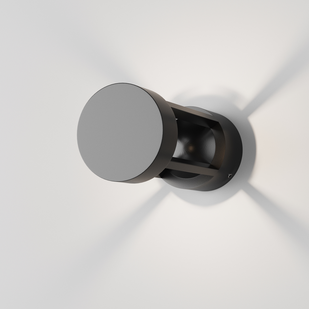 Уличный настенный светильник Outdoor O458WL-L9GF3K